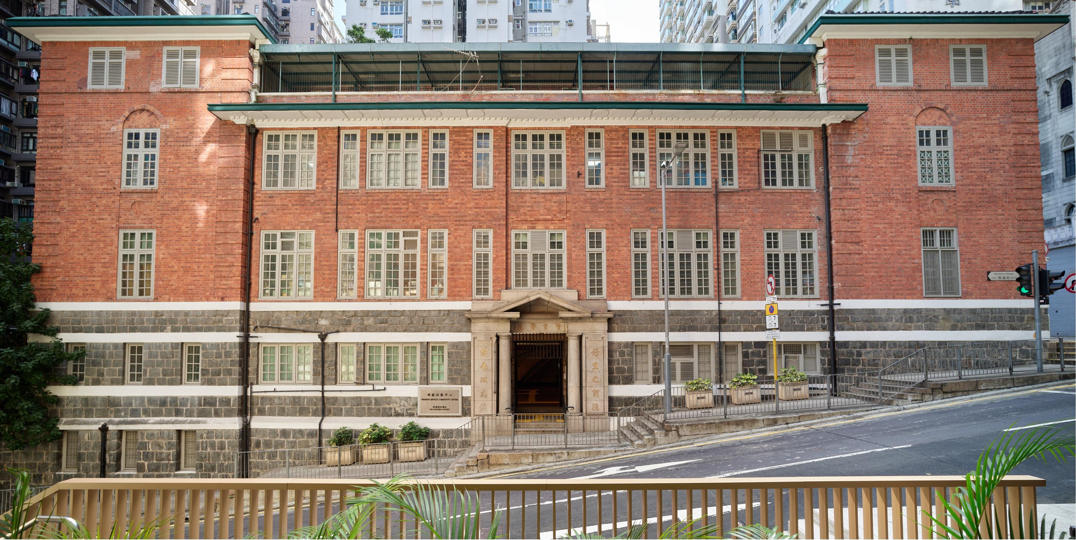 The Government gazetted today (January 30) the declaration of the Main Building of Old Tsan Yuk Maternity Hospital in Sai Ying Pun as a monument under the Antiquities and Monuments Ordinance. Photo shows the front façade of the building.