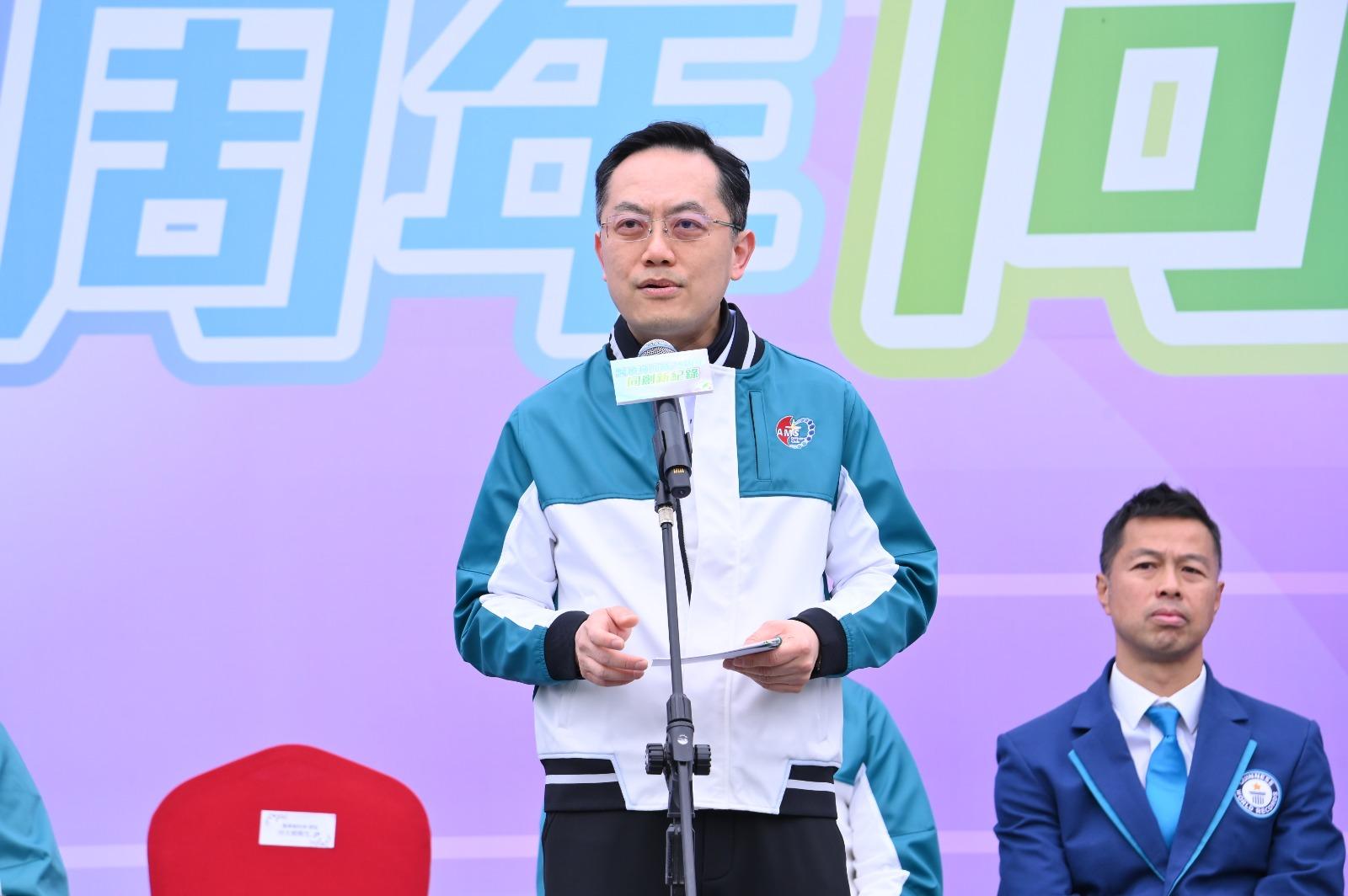 醫療輔助隊千人包紥創健力士世界紀錄