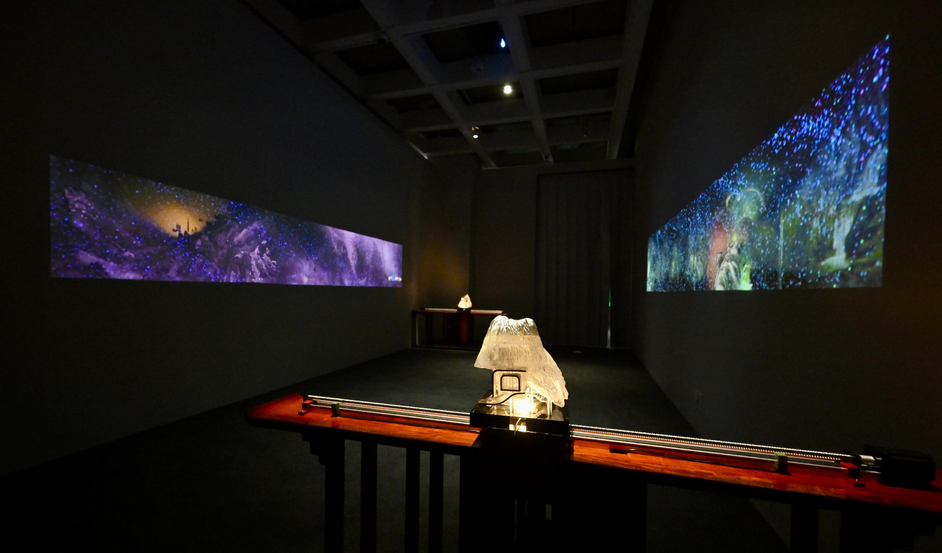 香港藝術館明日（三月二十日）起舉辦「當下&mdash;&mdash;香港藝術展」，匯聚19位活躍於當今香港藝壇的藝術家作品。圖示藝術家黃琮瑜作品《未來圖》。










