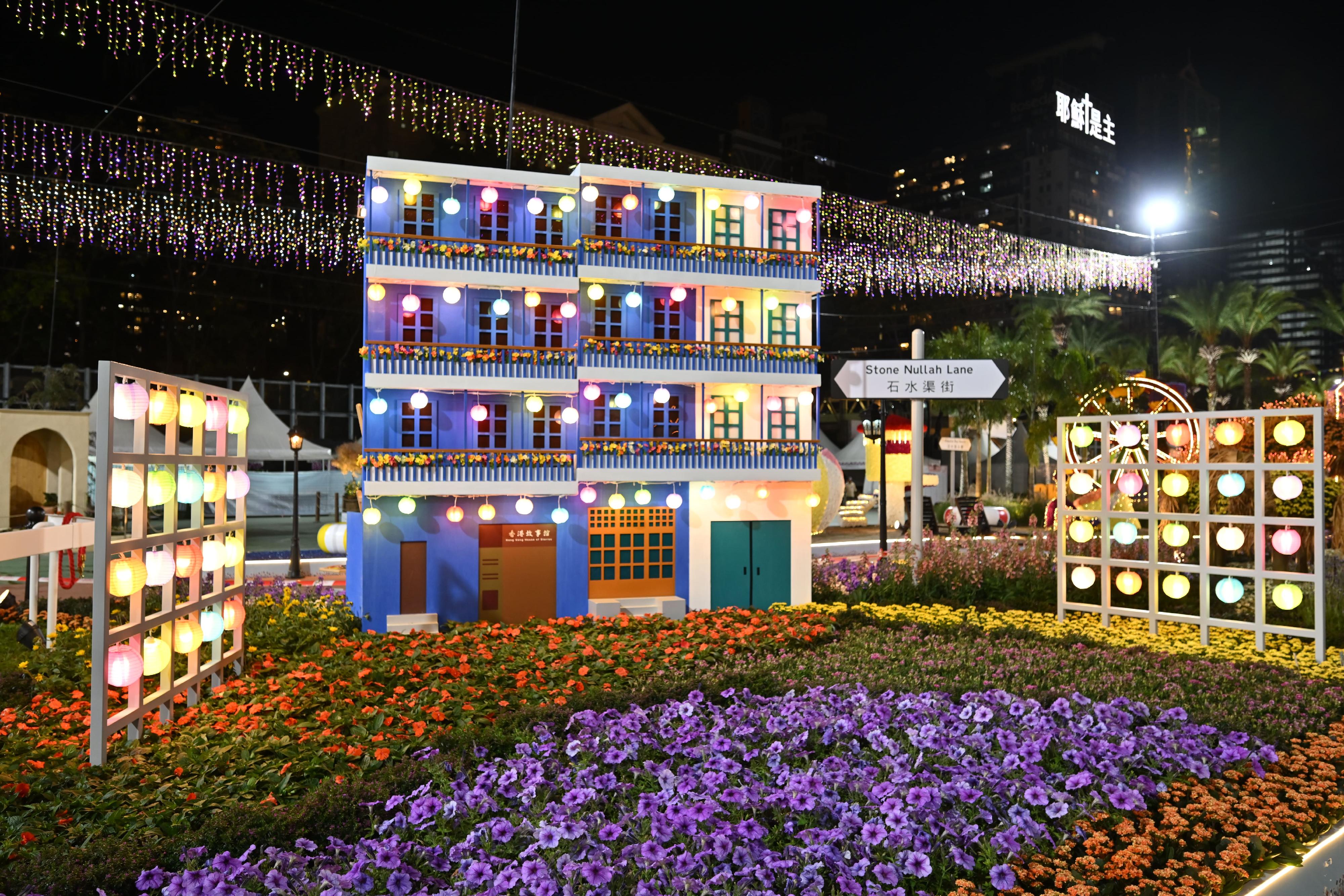 The Hong Kong Flower Show 2026 will be held at Victoria Park from tomorrow (March 20) to March 29. This year's theme flower is stock, under the theme "A Fragrant Journey through Hong Kong". Each landscape display is enhanced with lighting effects to provide visitors with a unique visual experience.