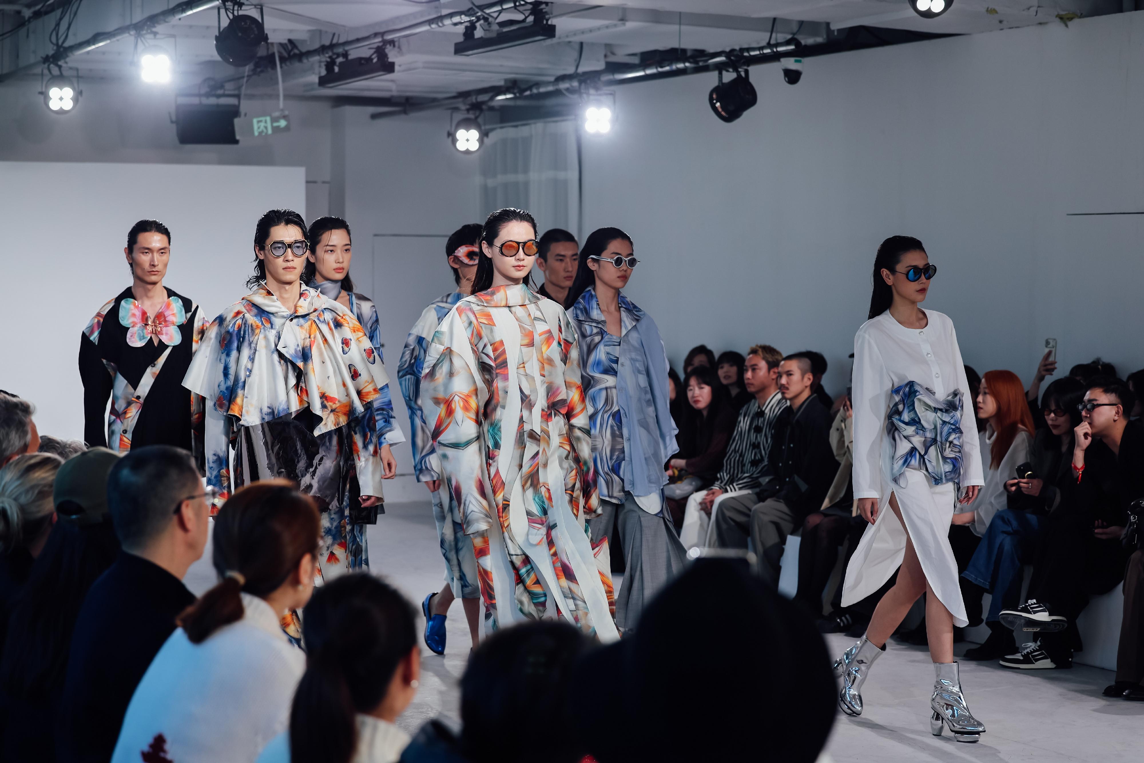 Sponsored by the Cultural and Creative Industries Development Agency and organised by the Hong Kong Design Centre, the "Asian Designers To Watch x Hong Kong Emerging Designers" at the AW2026 Shanghai Fashion Week concluded yesterday (March 30). Photo shows selected AW2026 outfits by emerging Hong Kong designers and brands at the "Asian Designers To Watch x Hong Kong Emerging Designers" fashion show.