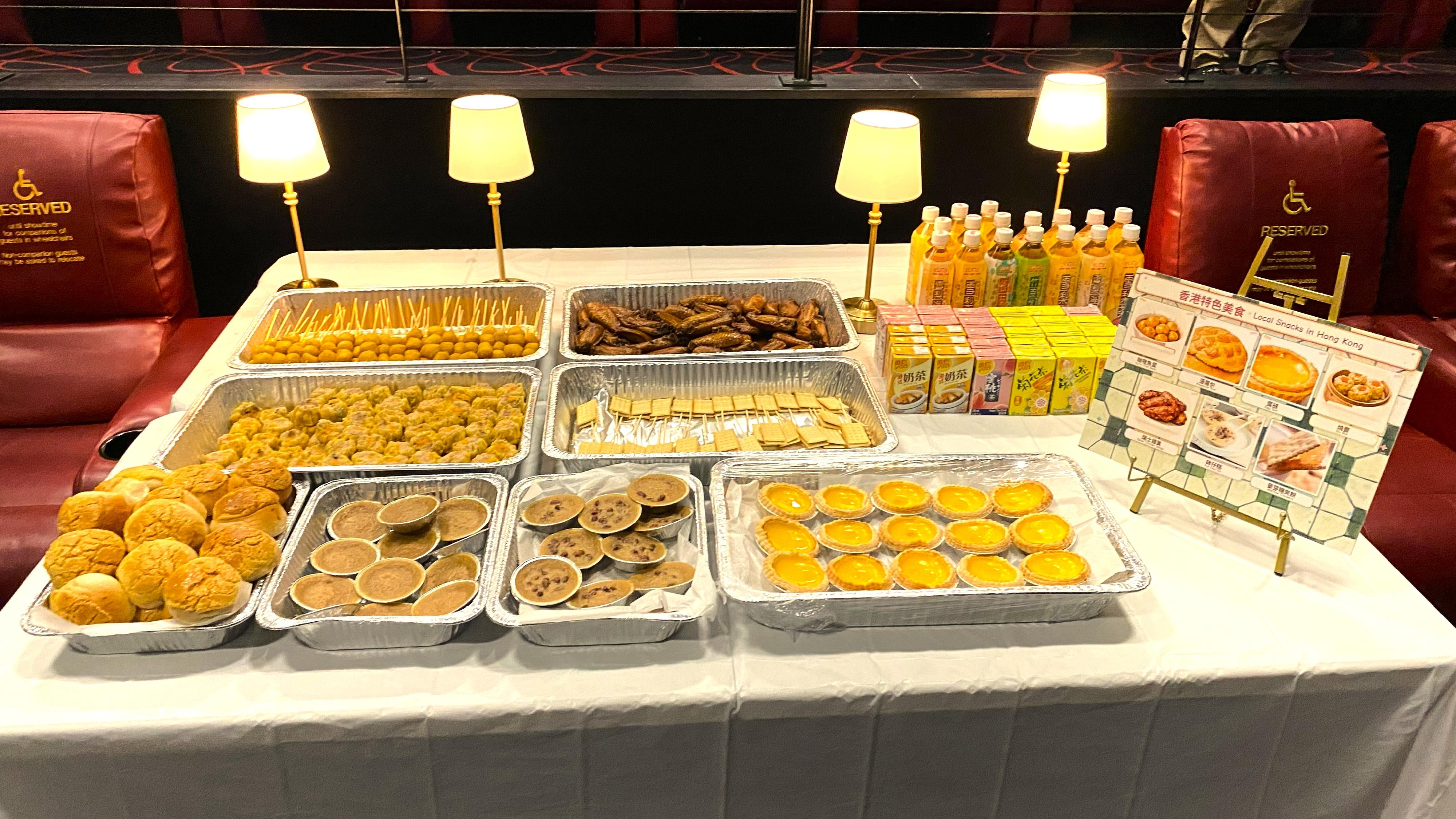 The Hong Kong Economic and Trade Office in Washington, DC, presents "Hong Kong at the Movies", a four-day film series from March 23, featuring some of Hong Kong's most celebrated films. Photo shows guests enjoyed local Hong Kong-style food and drinks.