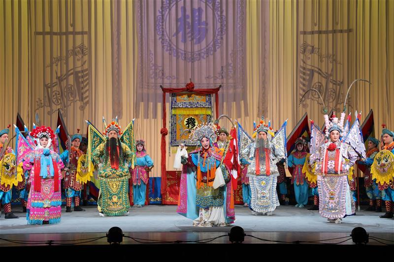 The Chinese Culture Festival 2026 will be held from June to September. Photo shows a scene from "Mu Guiying Takes Command" by Luoyang Yu Opera Troupe, a programme of the Chinese Opera Festival 2026.
