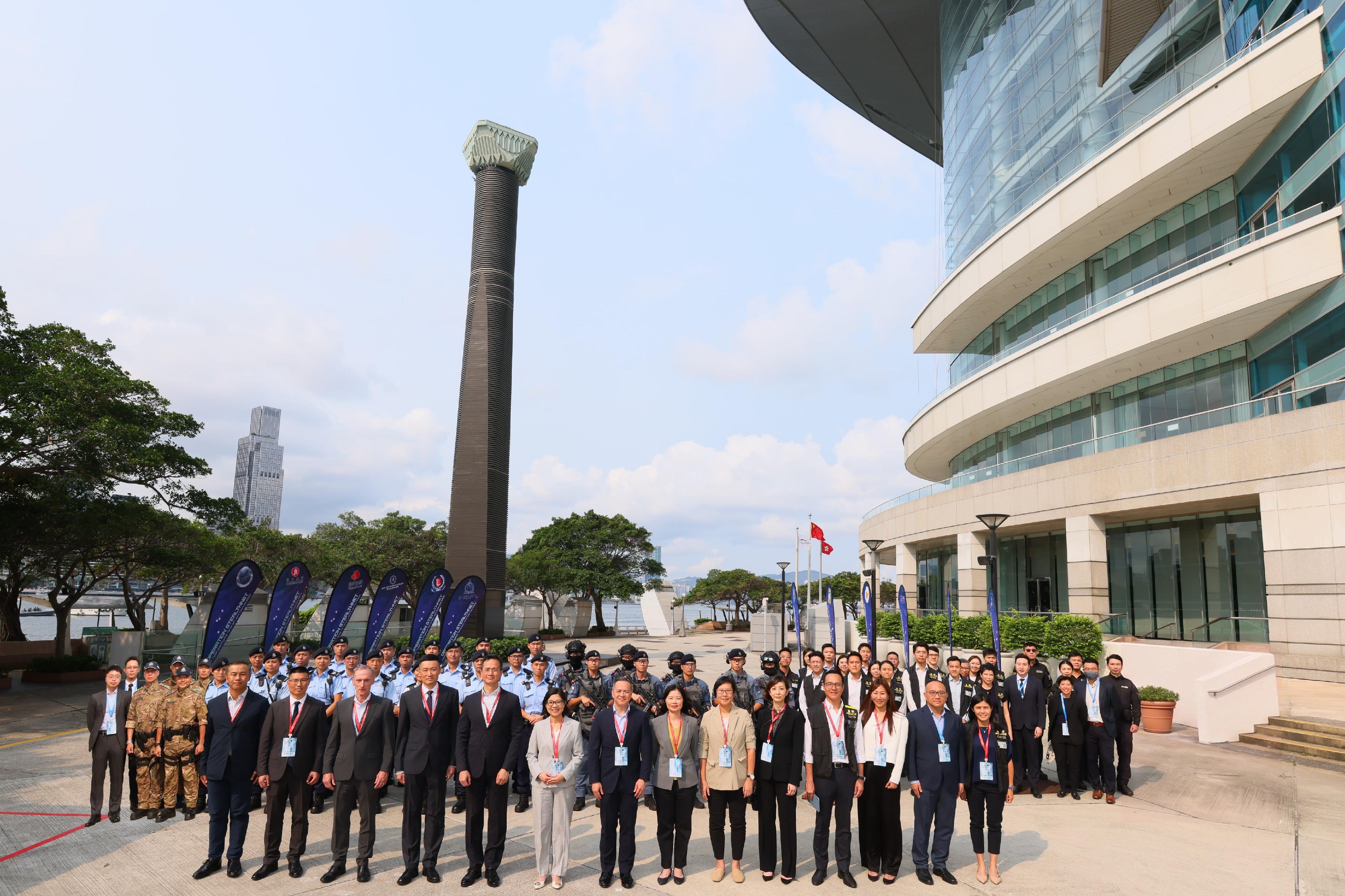The Hong Kong Police Force (HKPF) today (April 16), in collaboration with the INTERPOL and police forces from other jurisdictions, cybersecurity agency and operators of critical infrastructures, conduct the Counter Cyber and Physical Terrorism Joint Exercise 2026, codenamed &ldquo;STEALTHNET&rdquo;.