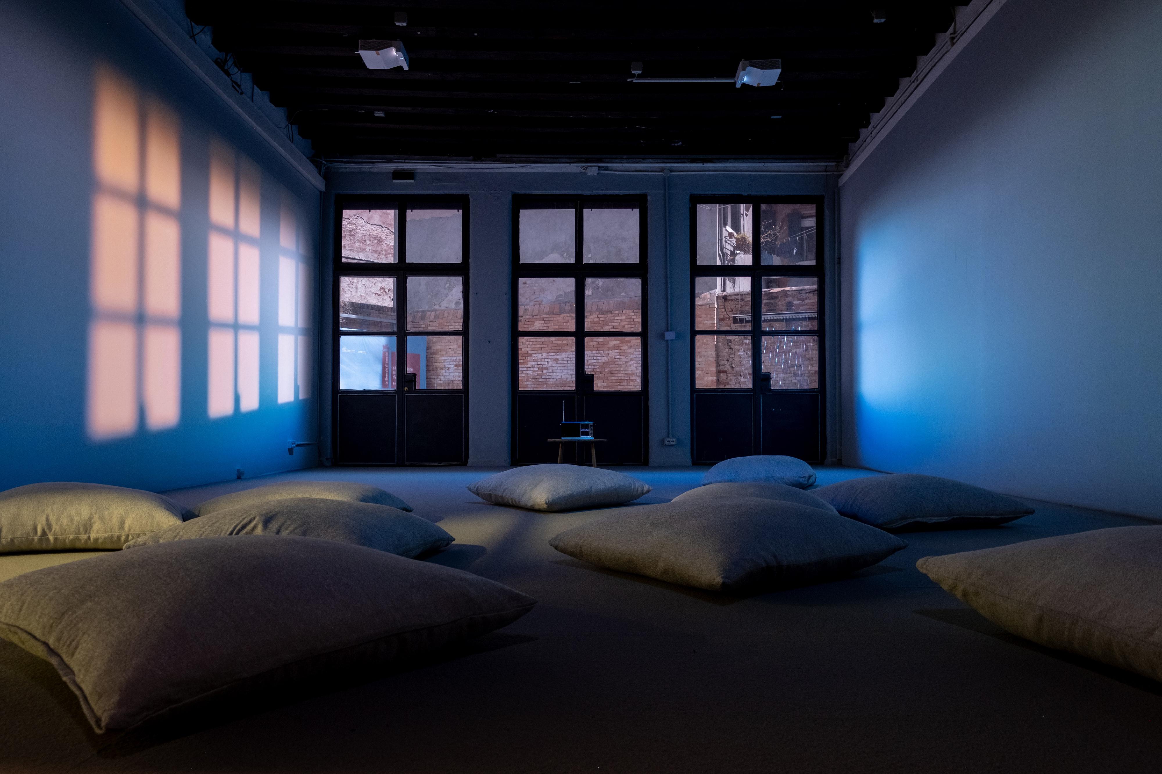 "Fermata: Hong Kong in Venice" Collateral Event of the 61st International Art Exhibition - La Biennale di Venezia in Italy runs from today (May 9) to November 22. Photo shows Kingsley Ng's artwork "Laundry Nocturne".