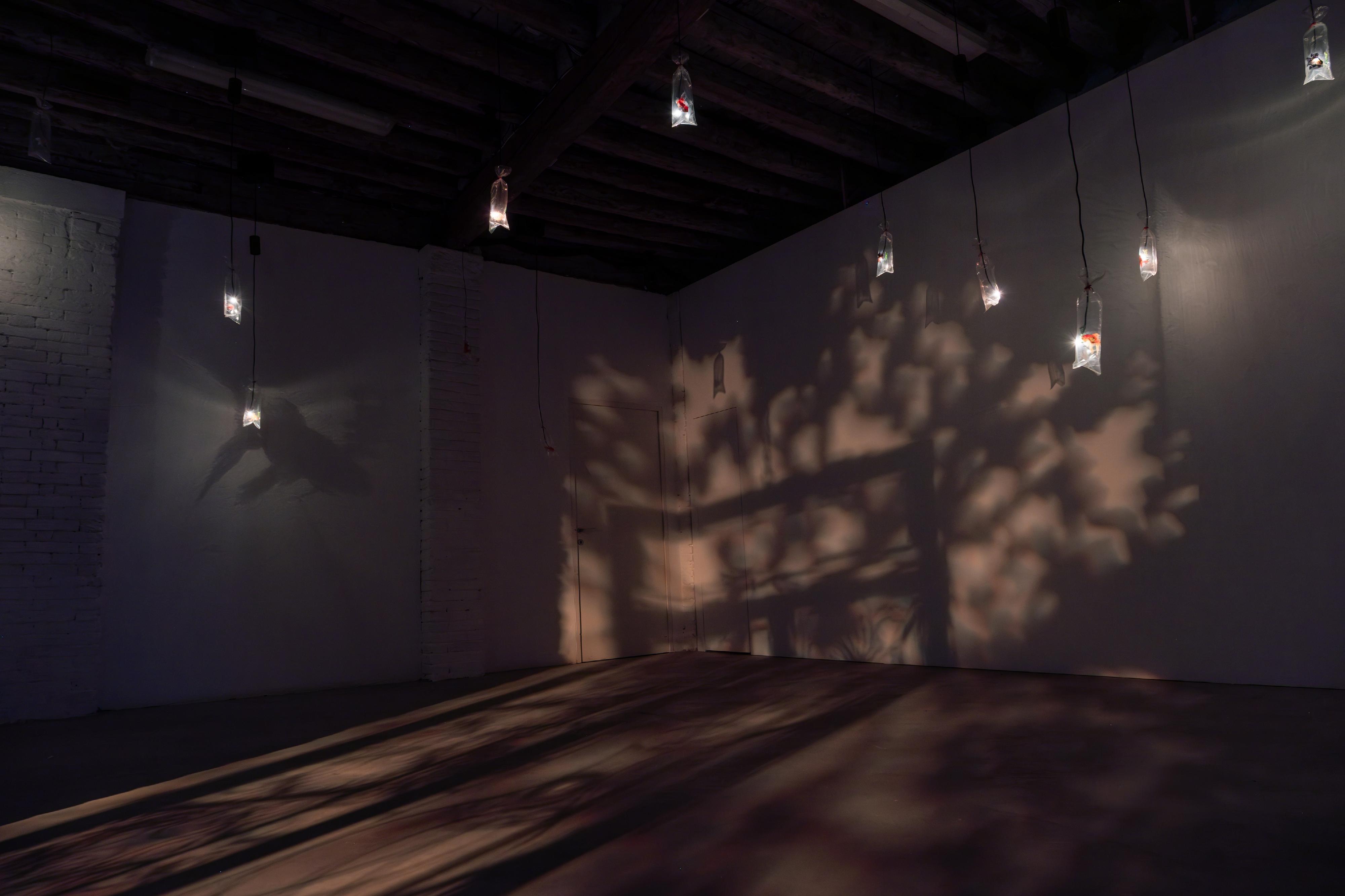 "Fermata: Hong Kong in Venice" Collateral Event of the 61st International Art Exhibition - La Biennale di Venezia in Italy runs from today (May 9) to November 22. Photo shows Angel Hui's artwork "Drifting Sanctuary".