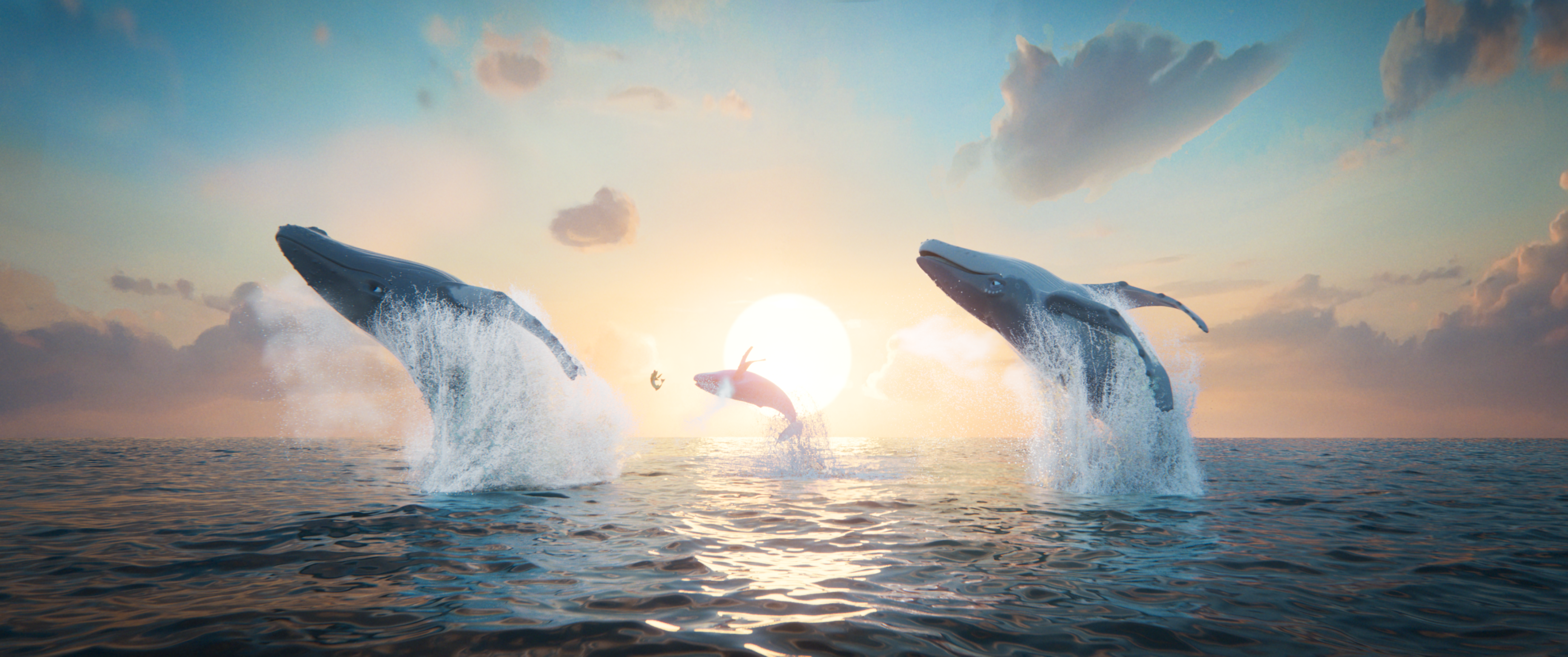 The Film Programmes Office of the Leisure and Cultural Services Department will present the Summer Family Cine Fest from July 11 to August 16, offering over 40 fun-filled film screenings. The programme is one of the highlights of the International Arts Carnival. Photo shows a film still of "The Last Whale Singer" (2025). (&copy;Global Constellation)