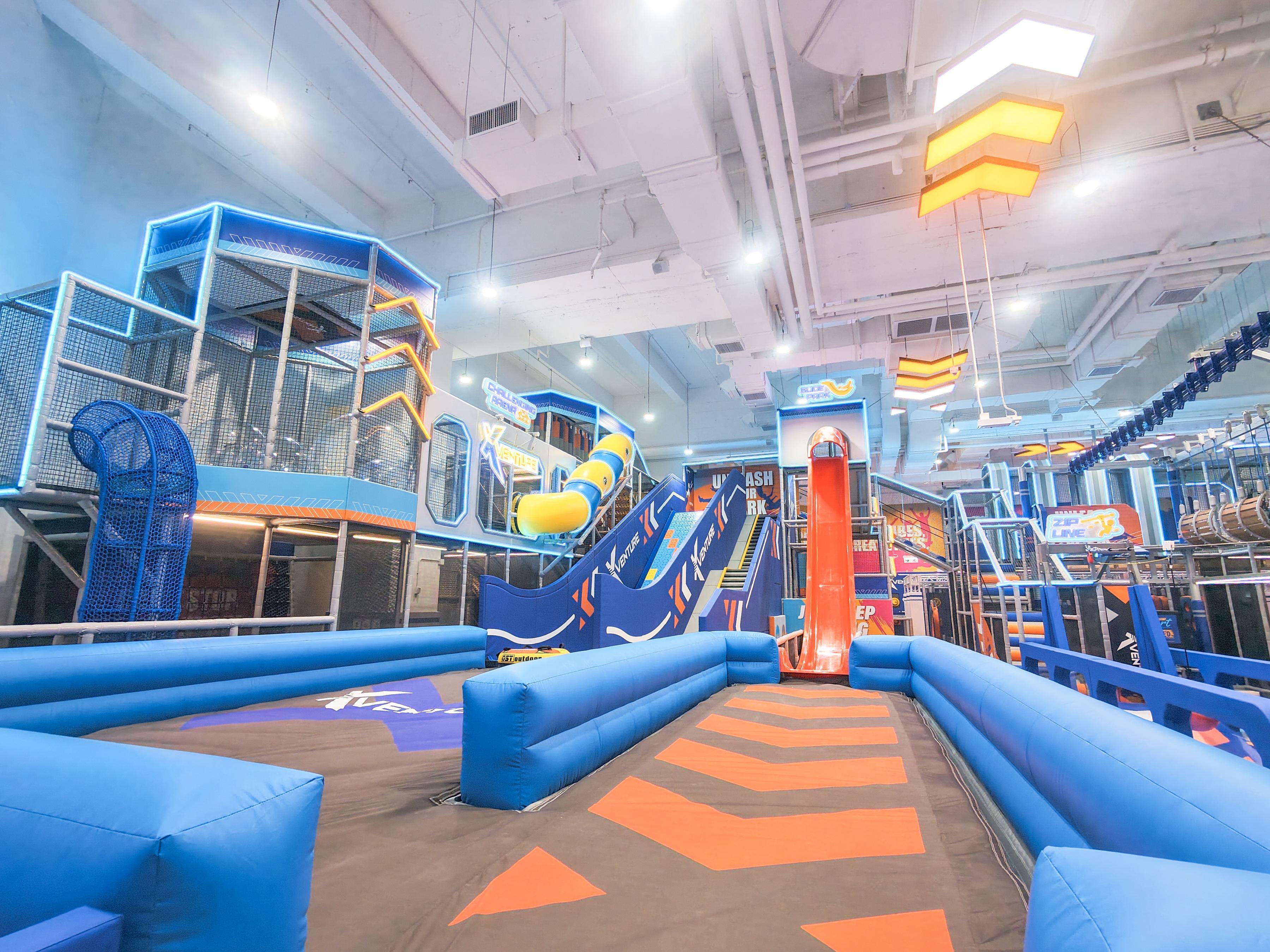 Invest Hong Kong today (May 15) welcomed the opening of Xventure, a new indoor active sports park in Hong Kong. Photo shows the new premises in Quarry Bay.