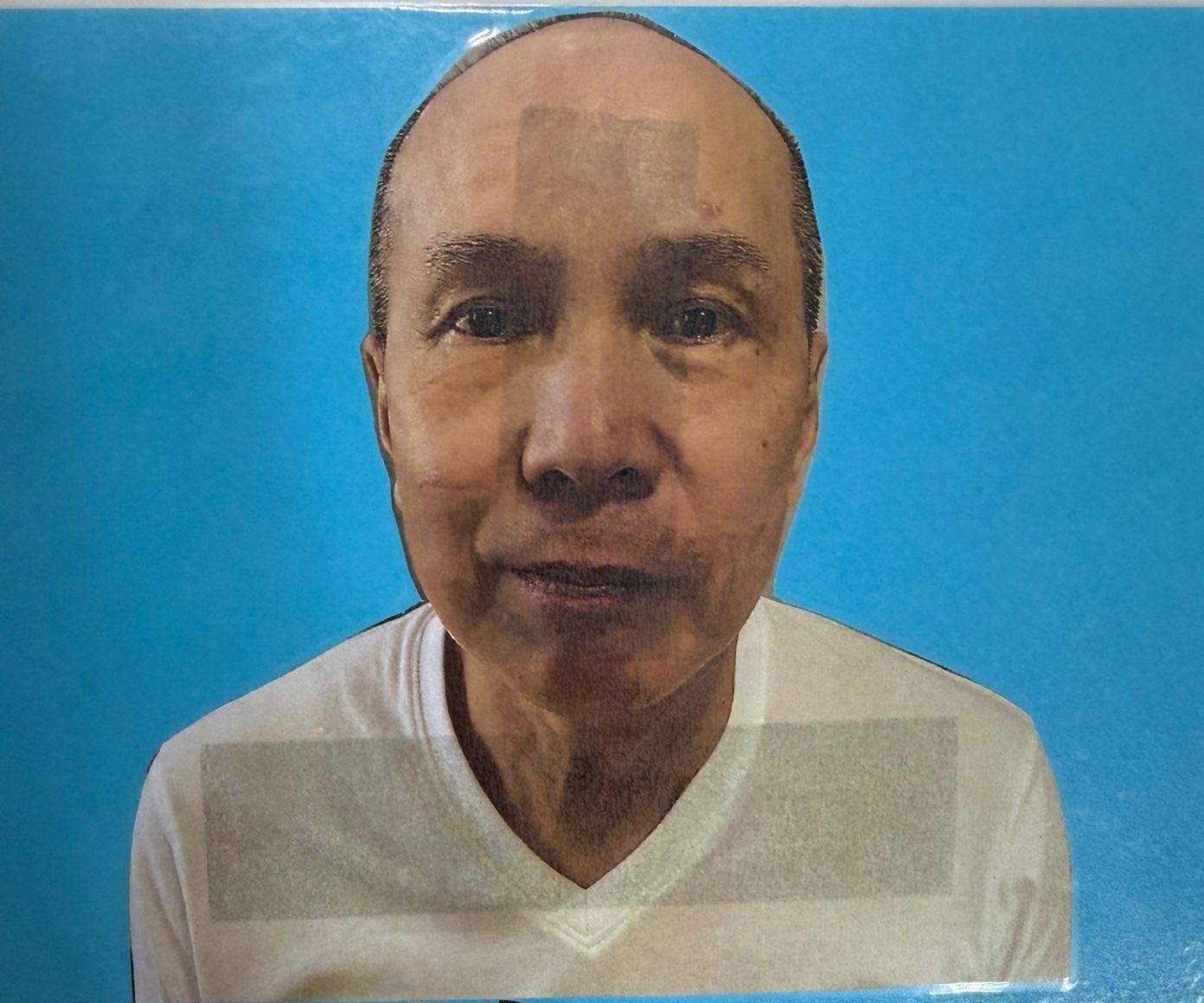 七十歲男子劉松旺,身高約一點六七米,體重約六十五公斤,中等身材,圓面型,黃皮膚及蓄短白髮。他最後露面時身穿灰色上衣、黑色長褲及黑色鞋。