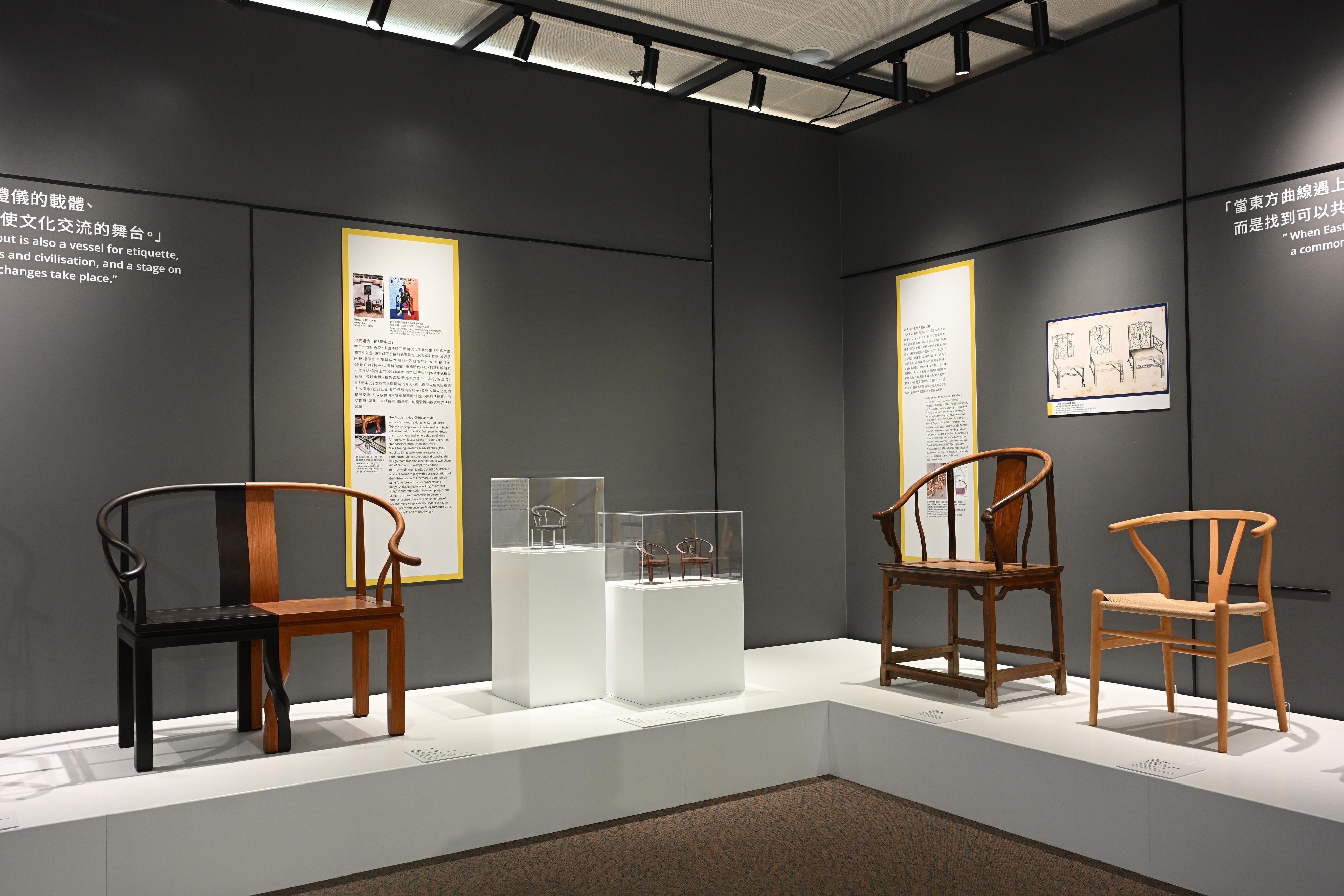 The Hong Kong Heritage Museum is staging "WoW! Hong Kong Design Series II - East-West Design Reflections: Haven Collection's Ming Furniture and a Century of Chair Play" exhibition starting from tomorrow (May 24).