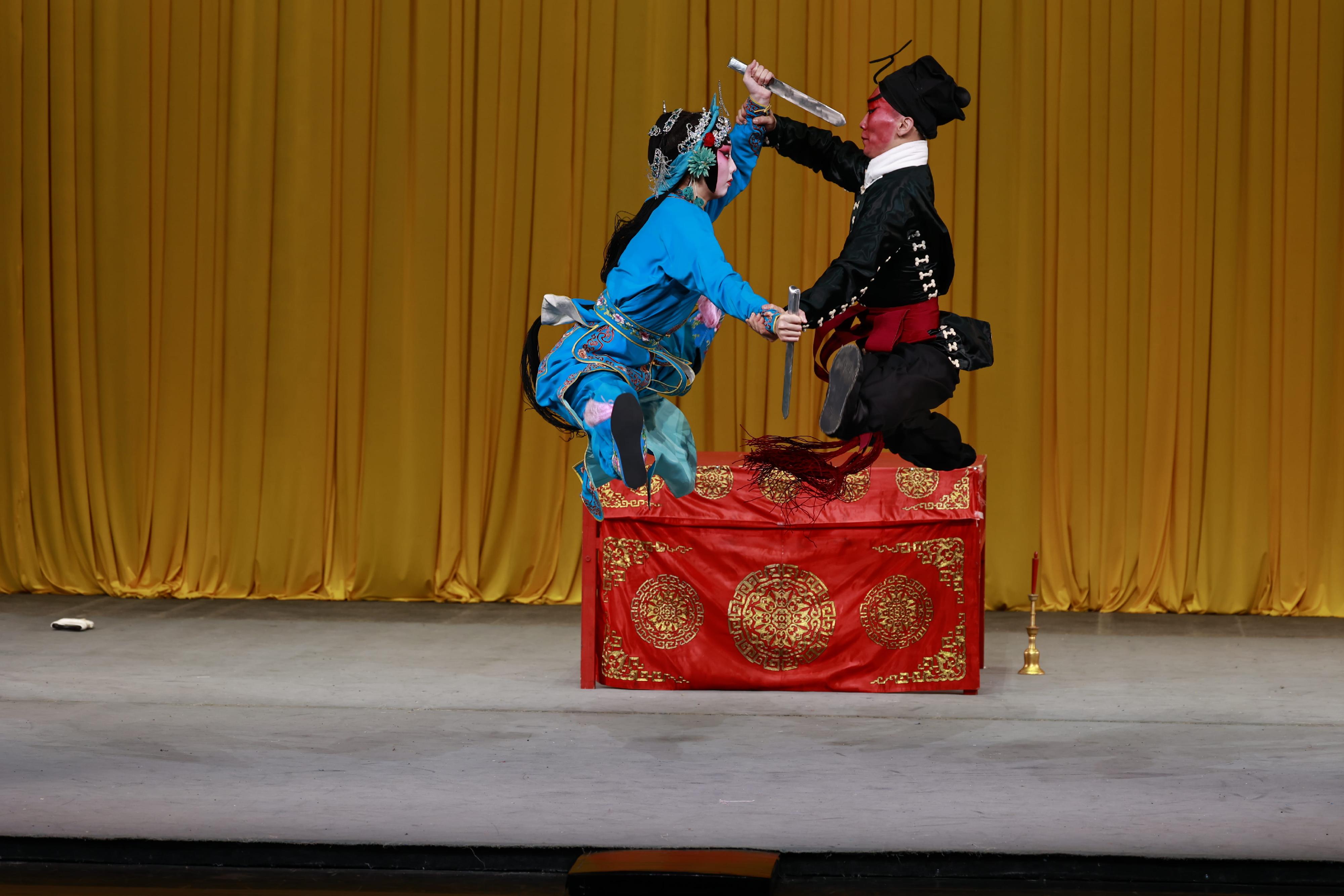 頂尖武生六月雲集香港參與「京劇大武生藝術展演」,為「中華文化節2026」的戲曲演出打響頭鑼。圖示《武松打店》劇照。