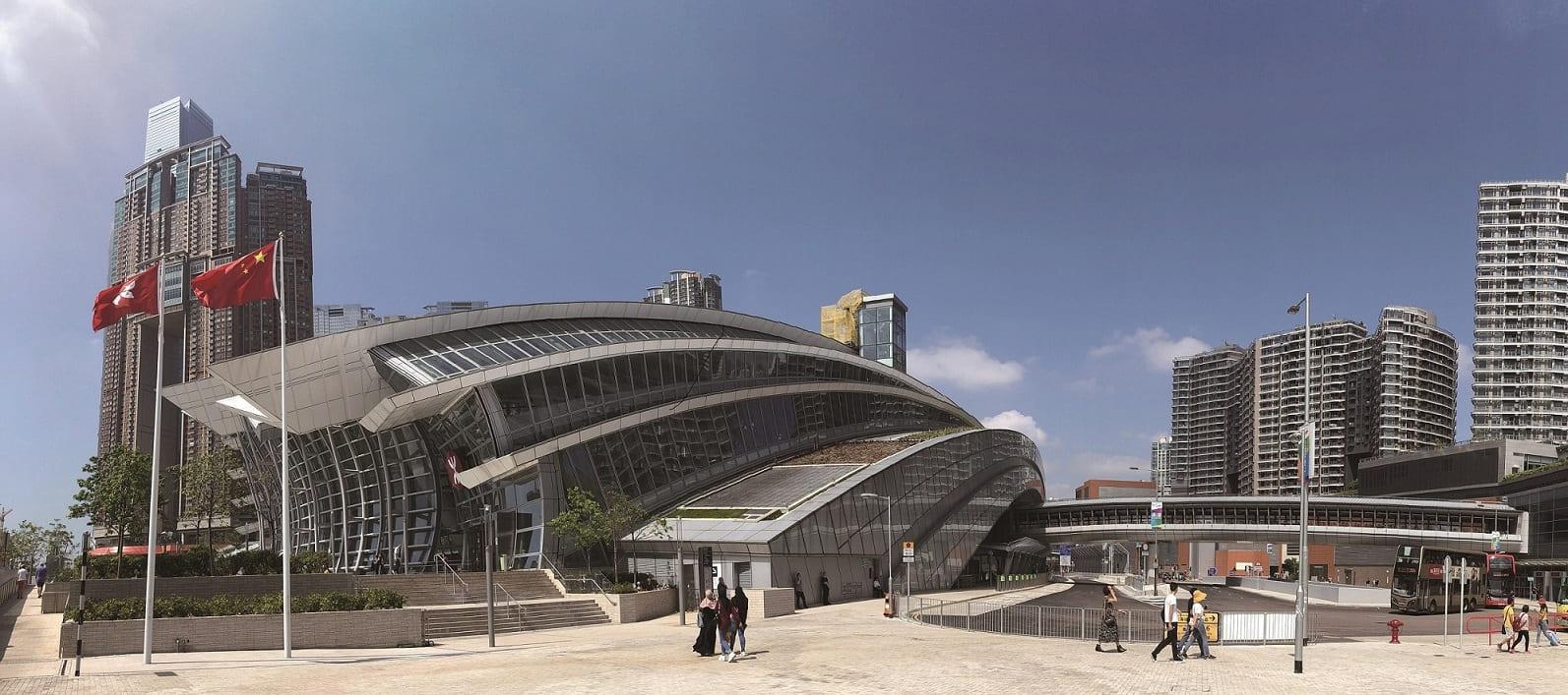 The Highways Department (HyD) held its 40th Anniversary celebration ceremony today (June 1). Photo shows the Hong Kong Section of the Guangzhou-Shenzhen-Hong Kong Express Rail Link, one of the major transport infrastructure projects implemented by the HyD. Commissioned in 2018, the Hong Kong Section of the Guangzhou-Shenzhen-Hong Kong Express Rail Link has integrated Hong Kong into currently the world’s largest national railway network.