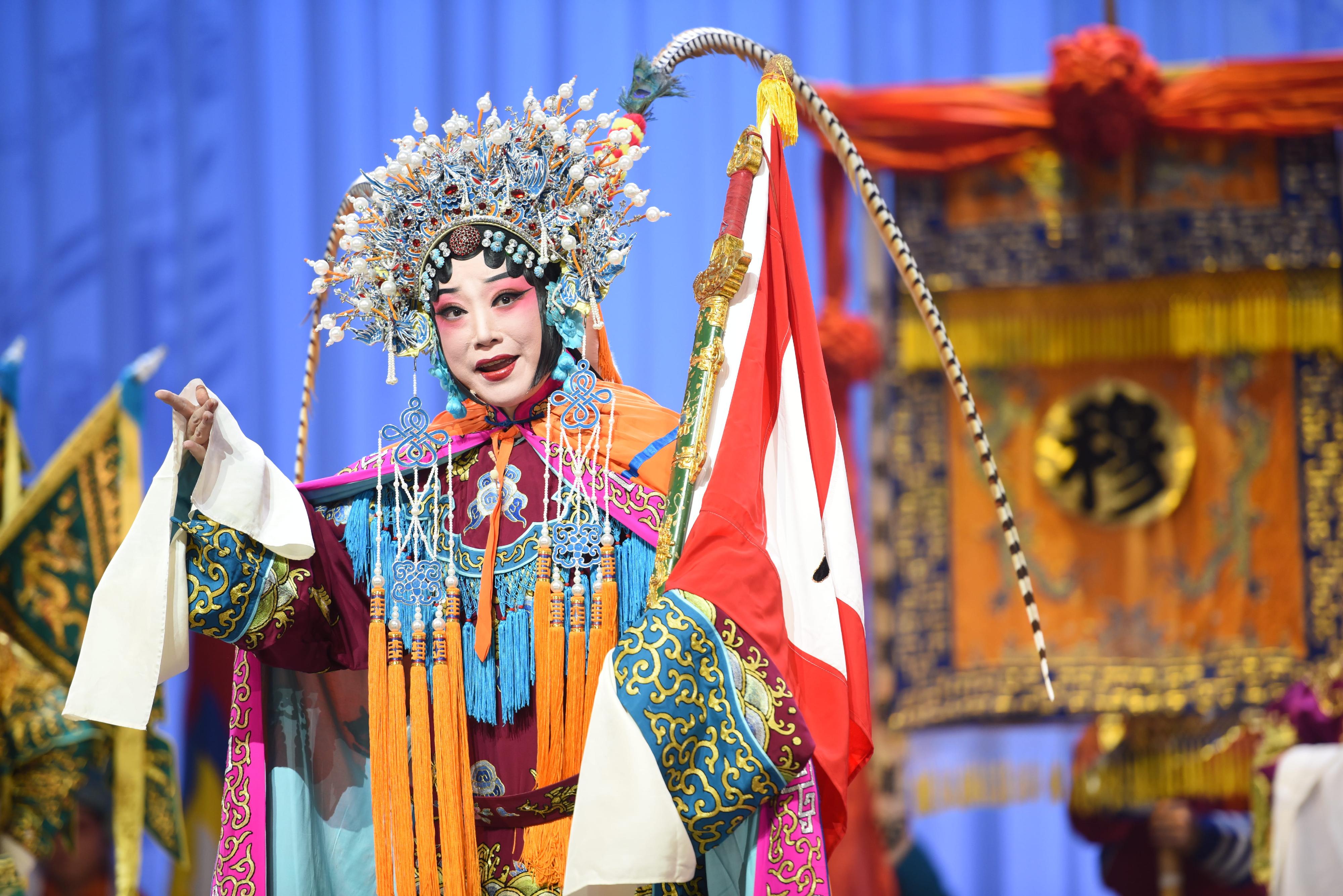 The Chinese Culture Festival 2026 has invited the Luoyang Yu Opera Troupe to make its Hong Kong debut in July to present two performances of a classic play and excerpts. Photo shows a scene from "Mu Guiying Takes Command".