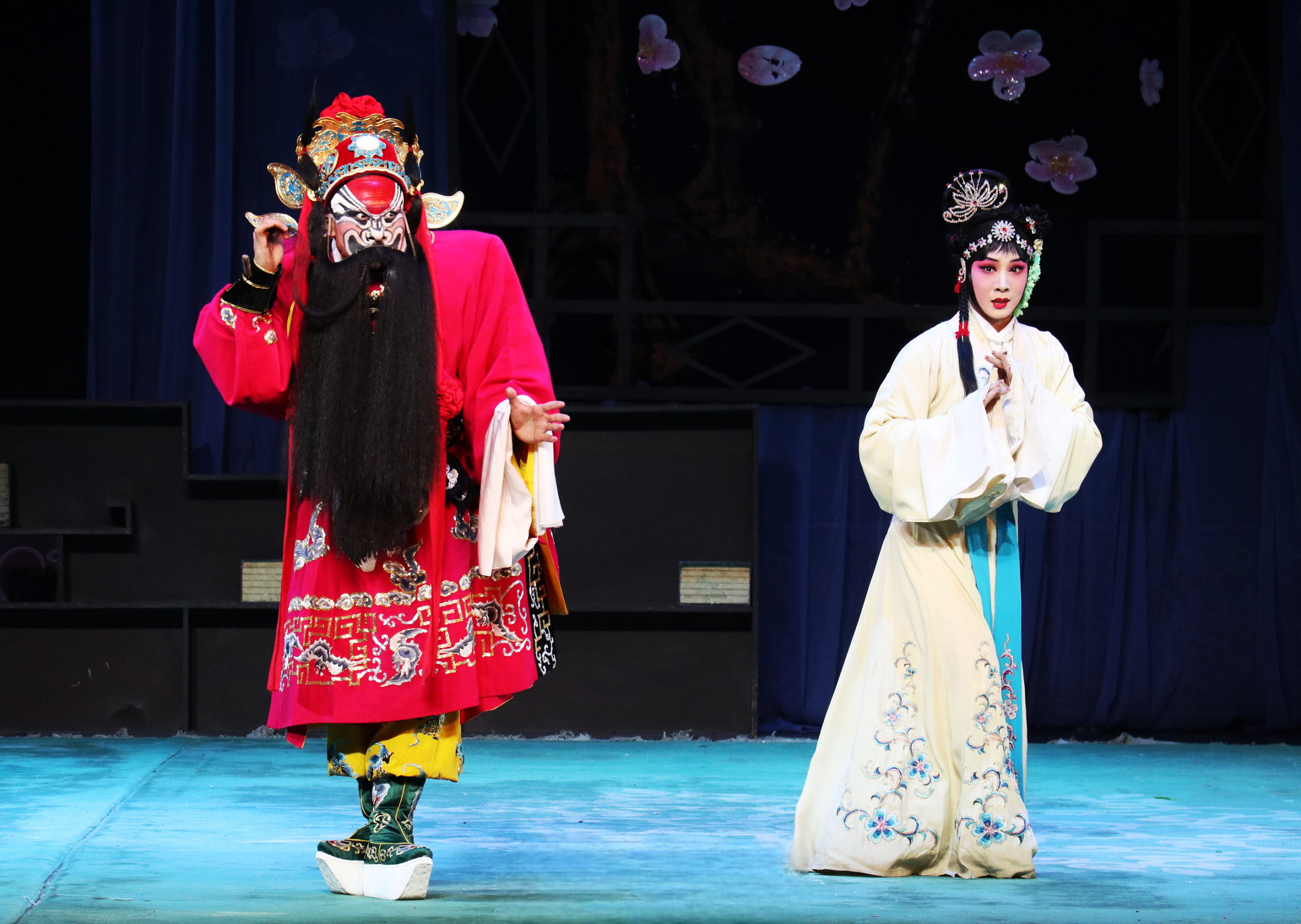 The Chinese Culture Festival 2026 has invited the Hebei Bangzi Opera Theatre of Hebei Province to perform in Hong Kong in July. Photo shows a scene of "Zhong Kui the Ghosteater".