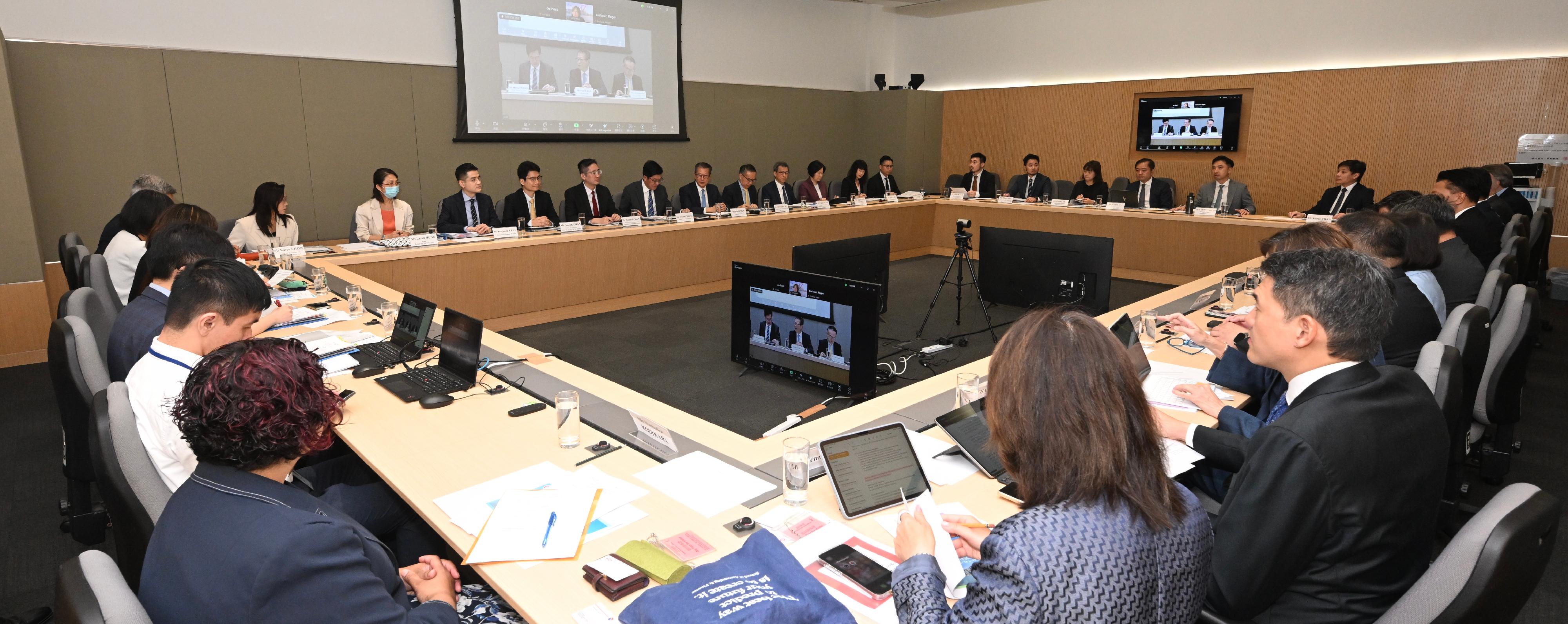 The Advisory Committee on Tax Policy, chaired by the Financial Secretary, Mr Paul Chan, holds its first meeting today (June 29).