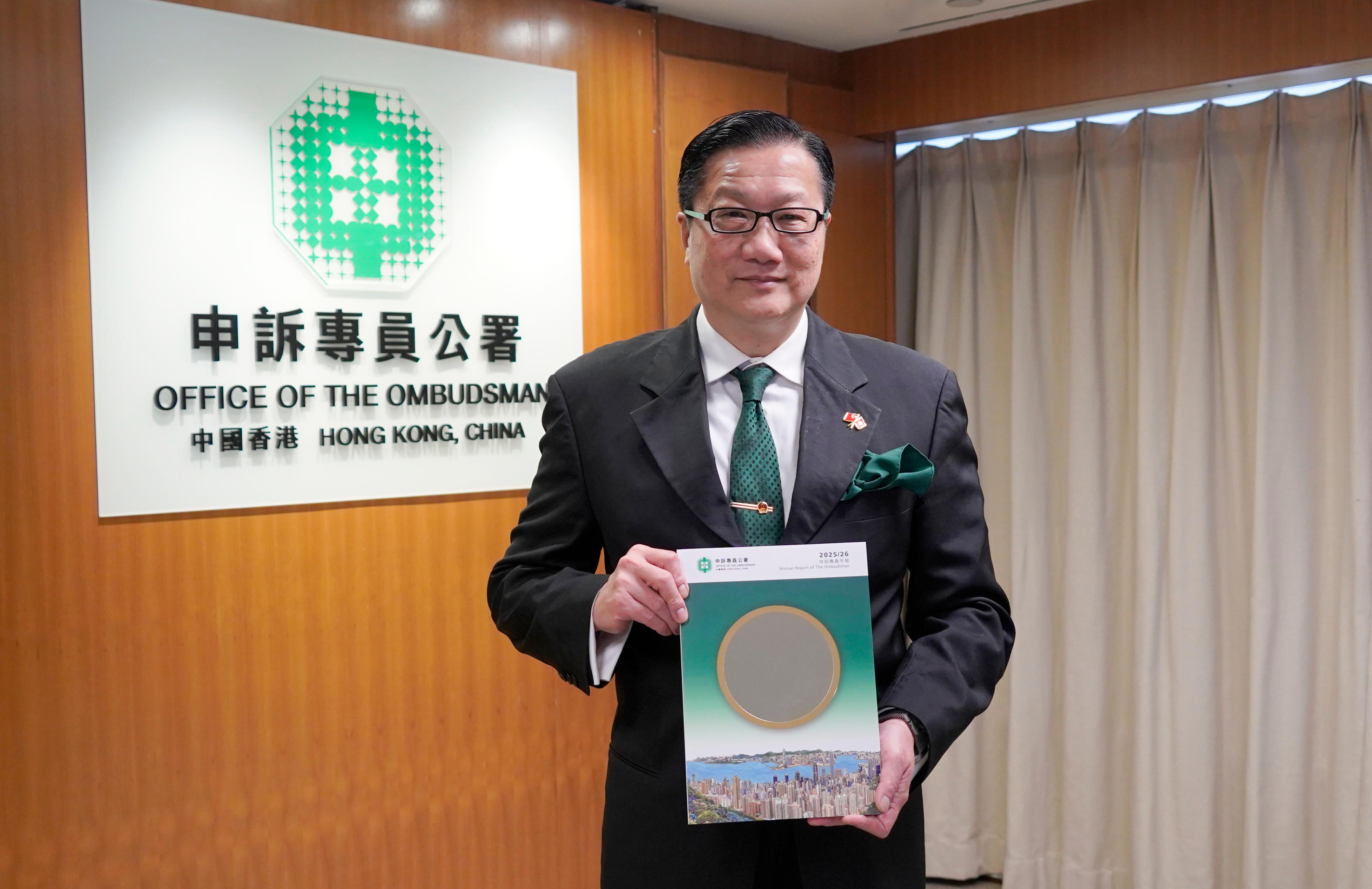 The Ombudsman, Mr Jack Chan, today (July 8) released the 2025-26 Annual Report of The Ombudsman.