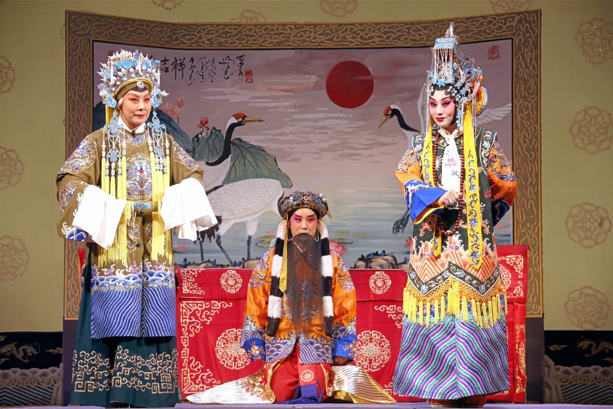 The Chinese Culture Festival 2026 has invited the Shangdang Bangzi Opera Theatre of Jincheng City to make its Hong Kong debut in August to present a classic play and excerpts. Photo shows a scene from the performance "The Banquet at Sanguan".